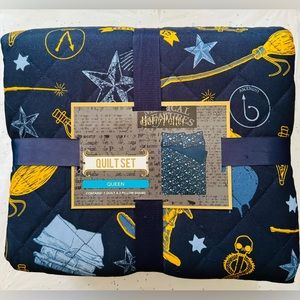 Harry Potter: Hogwarts Quilt Set Queen Size